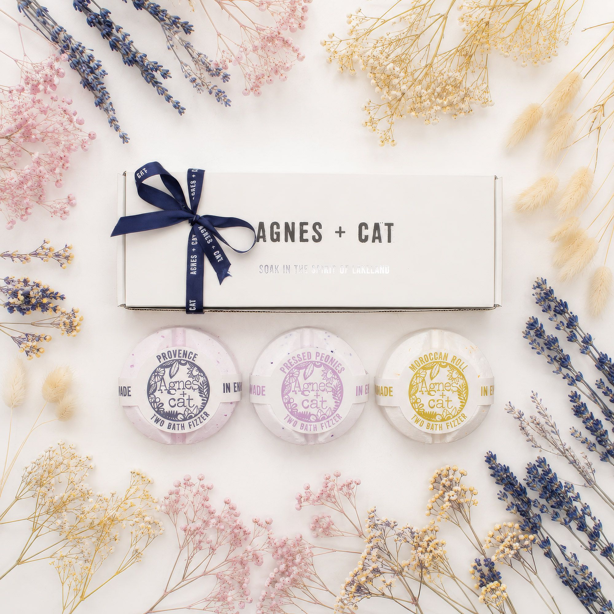Agnes + Cat Secret Garden Bath Fizzer Gift Set 🇬🇧