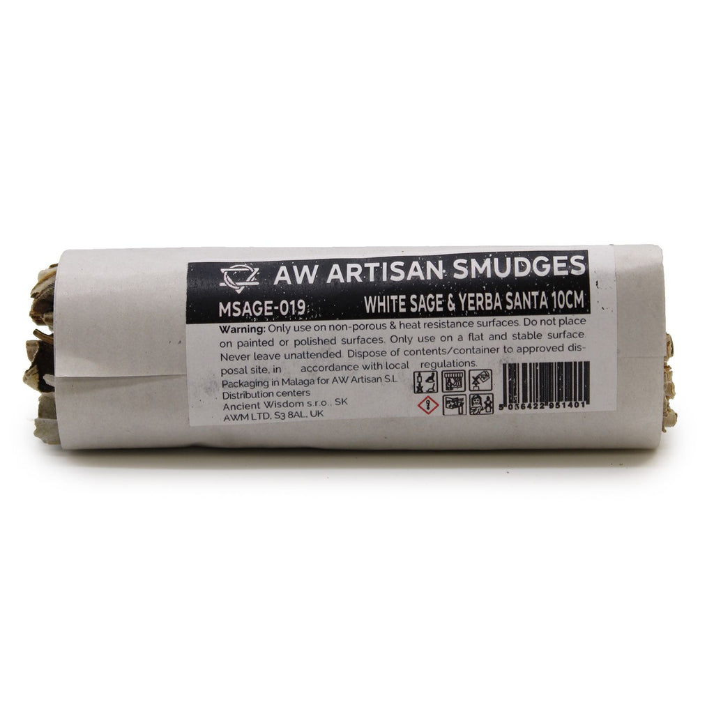 Smudge Stick - White Sage & Yerba Santa 10cm 🇬🇧