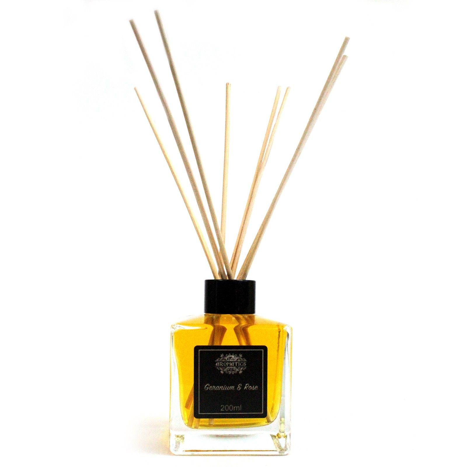 200ml Geranium & Rose Essential Oil Reed Diffuser 🇬🇧