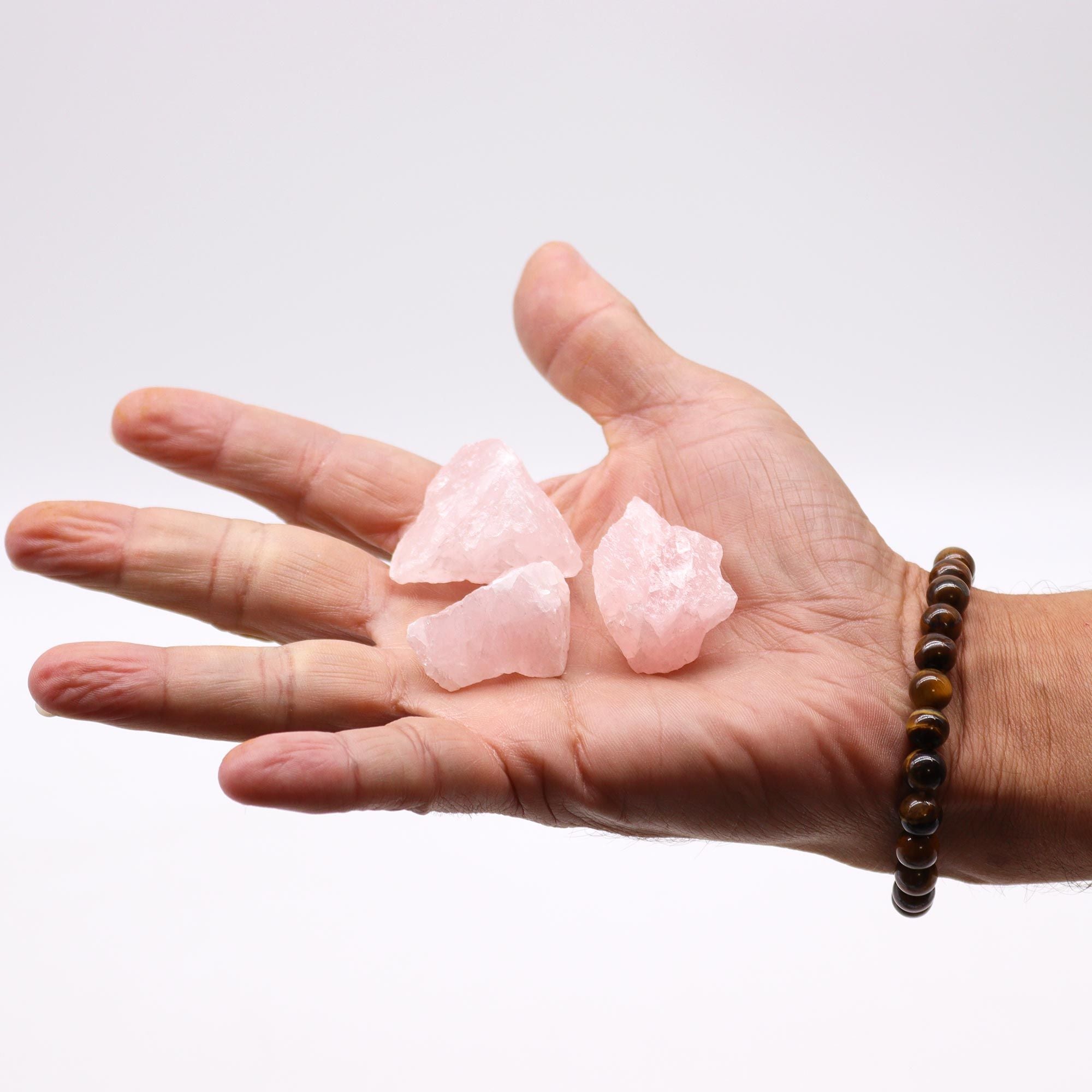 Raw Crystals (500gm) - Rose Quartz 🇬🇧