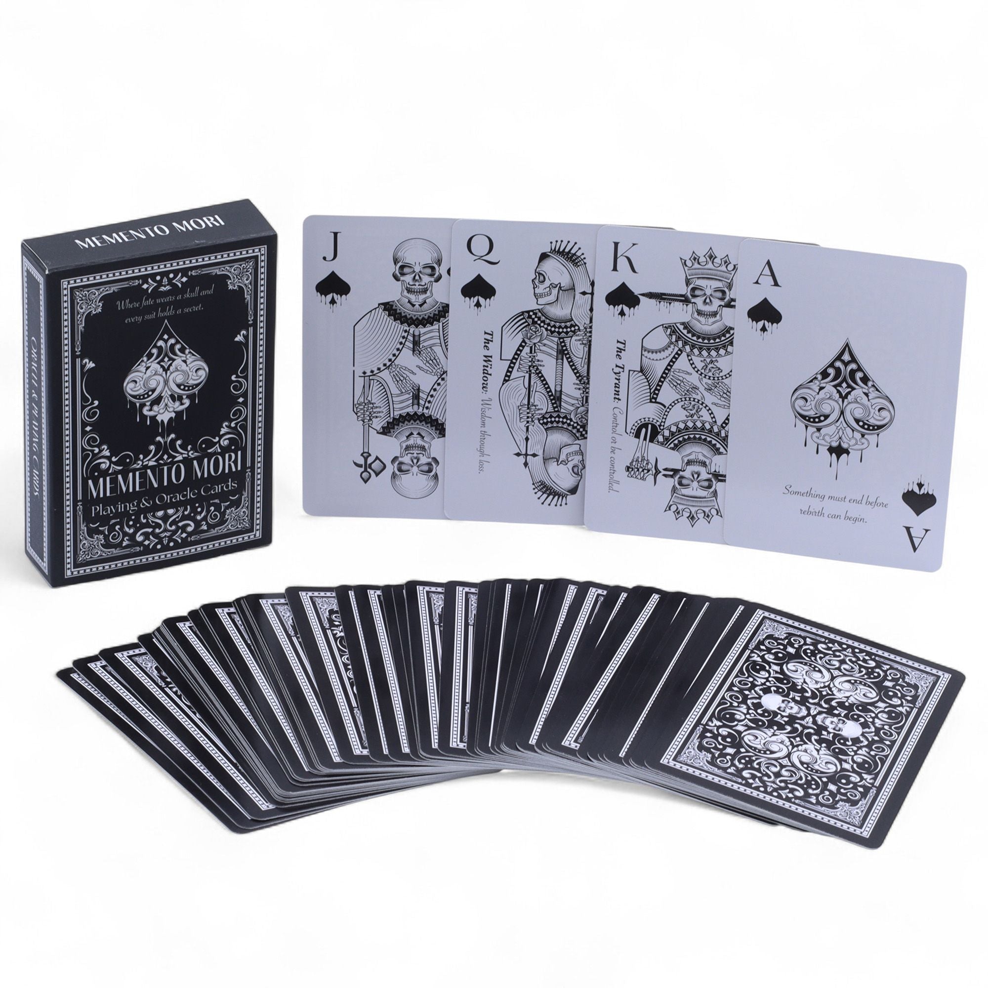 Memento Mori Gothic Playing & Oracle Cards 🇬🇧