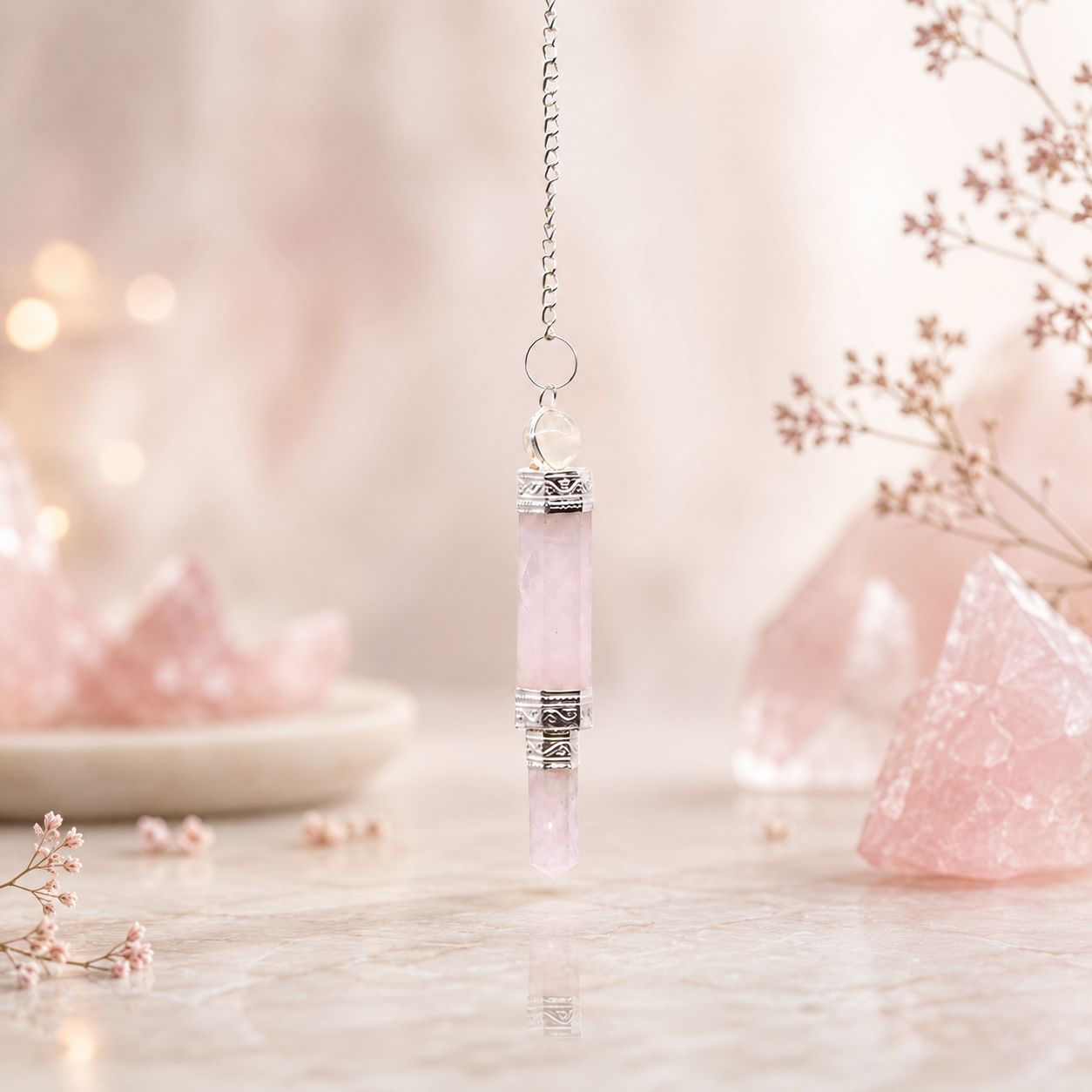 Pendulum - Rose Quartz 🇬🇧