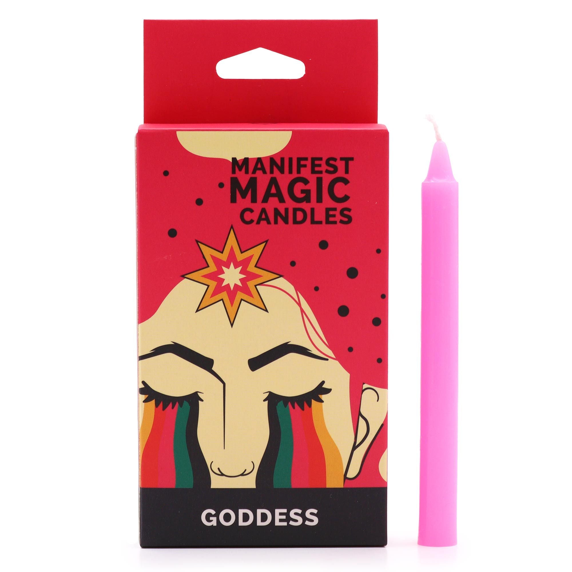 Manifest Magic Candles (pack of 12) - Pink 🇬🇧