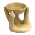 Open Hands Oil Burner - Tan 🇬🇧