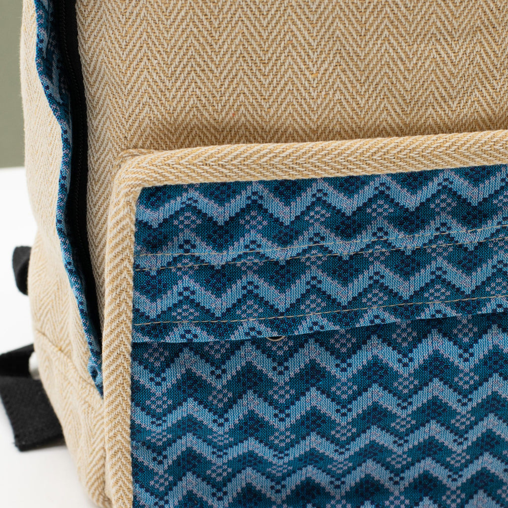 Large Kathmandu Backpack - Dhaka Design (39x28x13cm) 🇬🇧