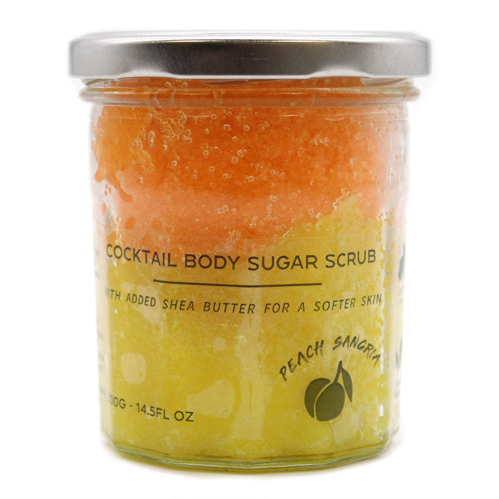 Fragranced Sugar Body Scrub - Peach Sangria 300g 🇬🇧