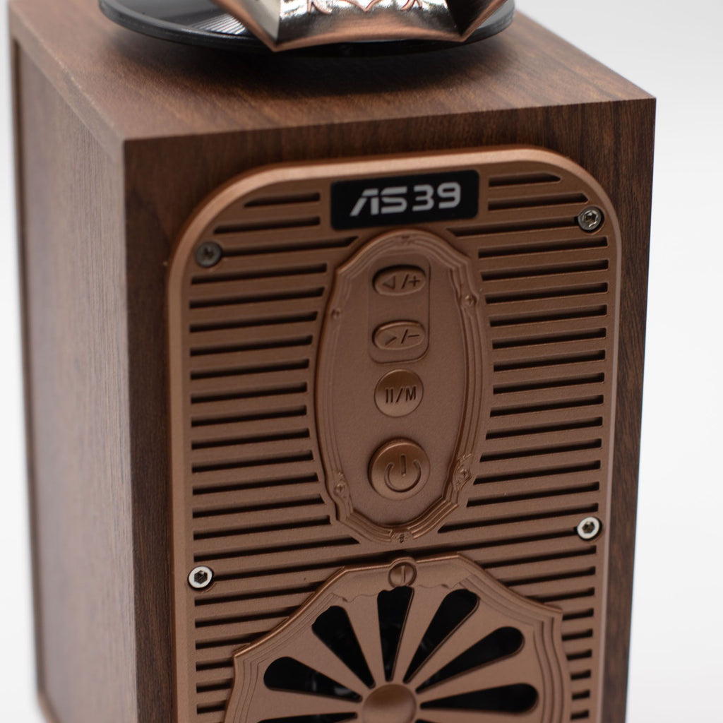 Retro Tall Gramophone Speaker (Extra Loud) - Bluetooth - 8 watt 🇬🇧