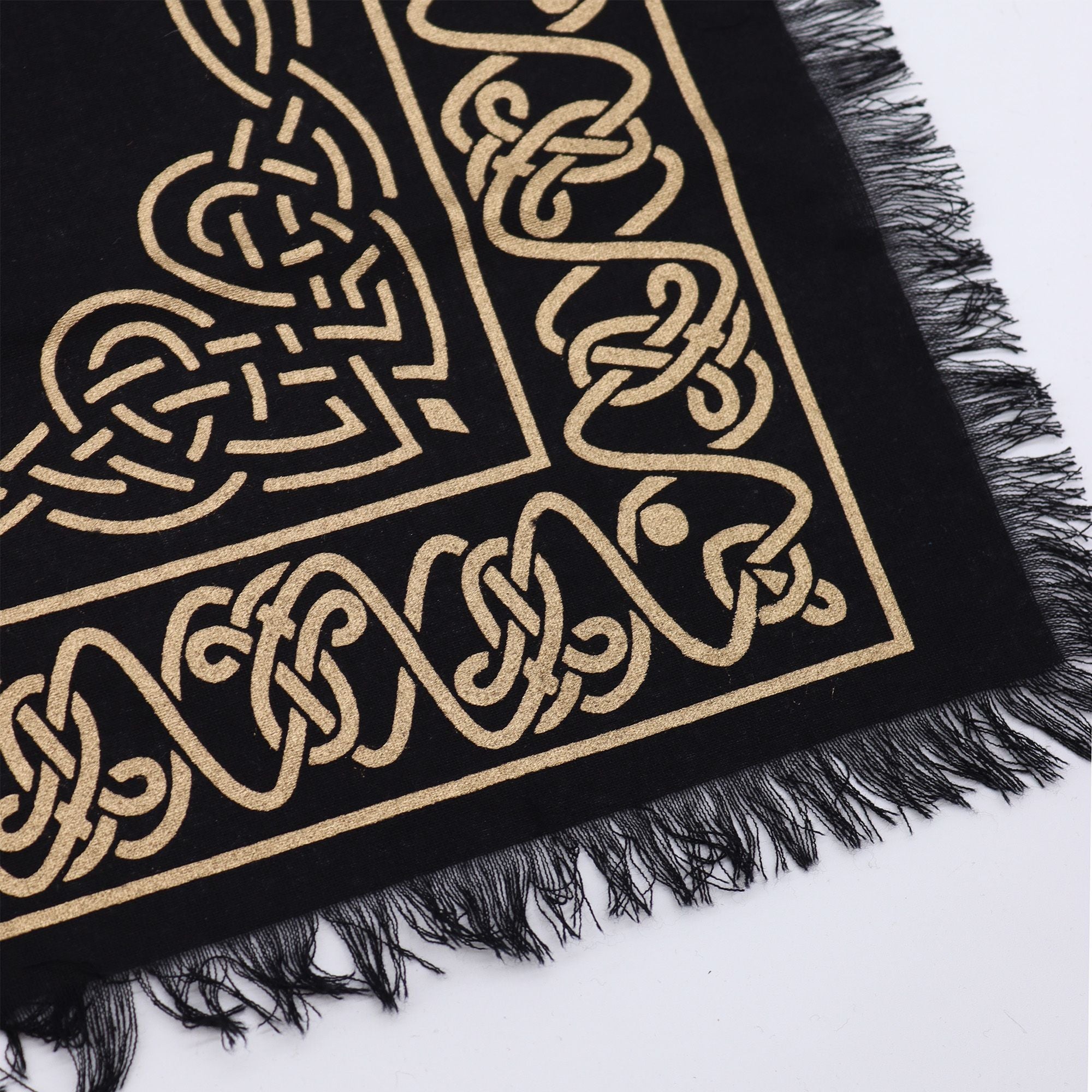 Esoteric Fringed Altar Cloth -  Pentagon 🇬🇧