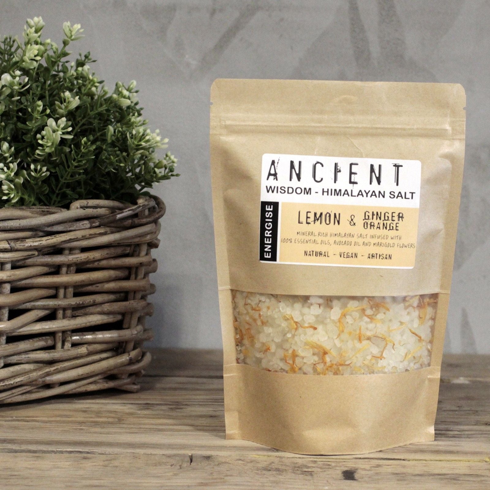 Himalayan Bath Salt Blend 500g - Energise 🇬🇧