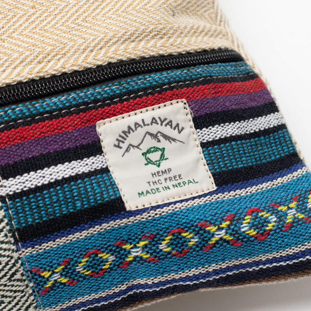 Patchwork Kathmandu Tote Bag - Dhaka Design (37x38cm) 🇬🇧