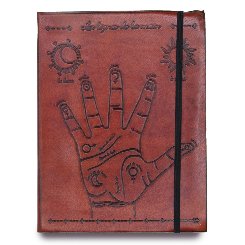 Medium Notebook with strap - Palmistry 🇬🇧