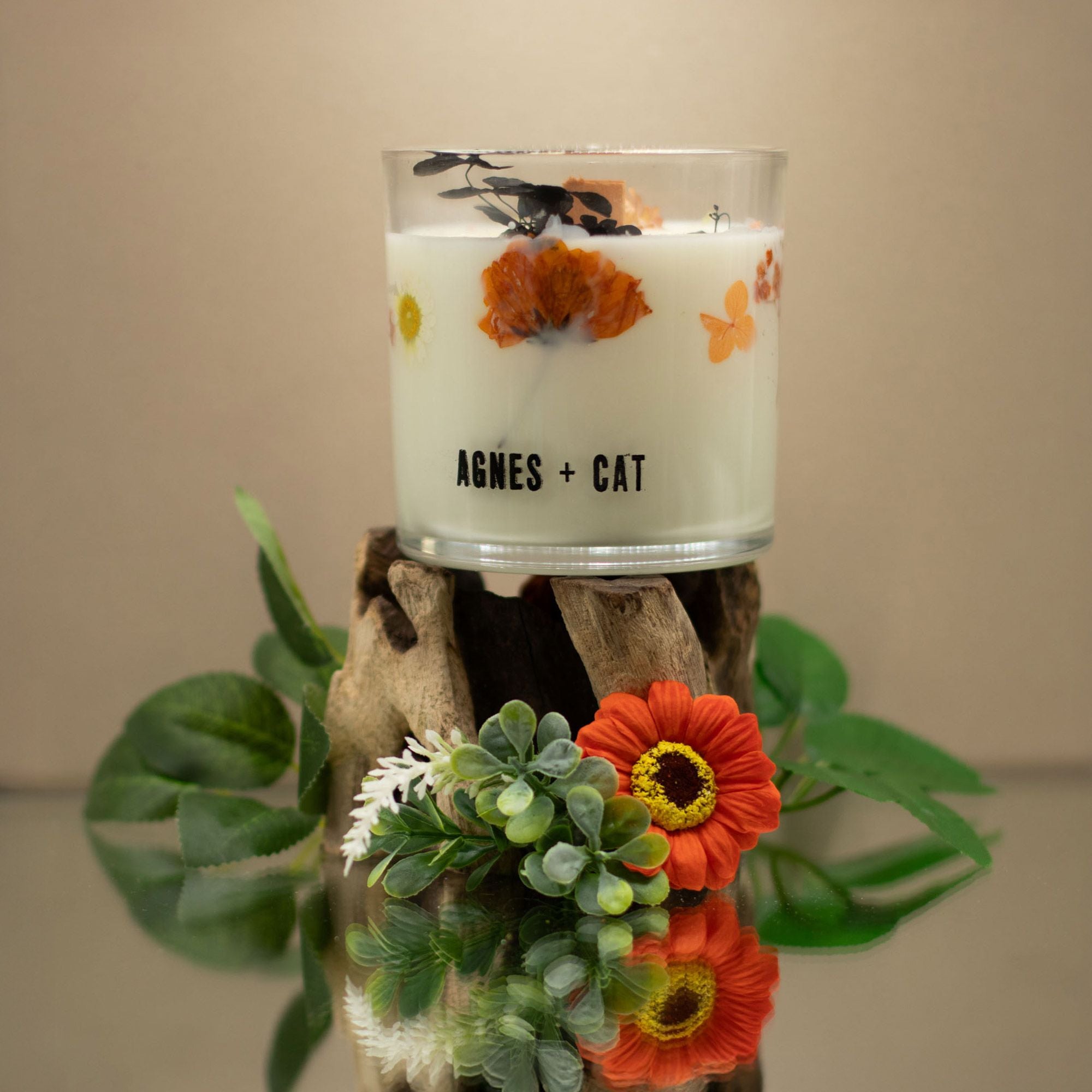 Agnes + Cat Botanical Soy Wax Candle - Lakeland Mocha 🇬🇧