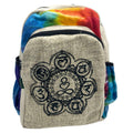 Tiedye Hemp Medium Backpack - 7 Chakra 🇬🇧