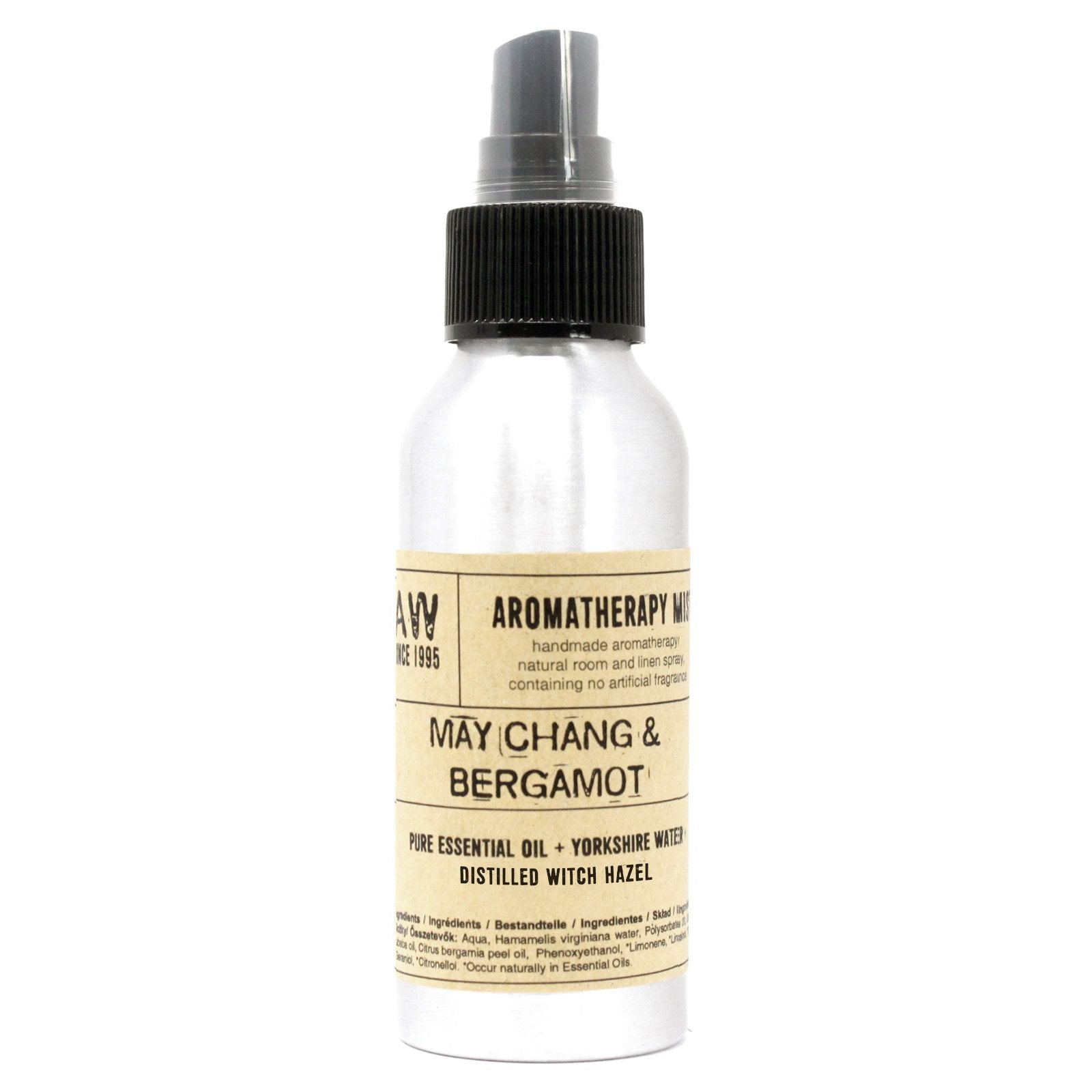 100ml Essential Oil Mist - May Chang & Bergamot 🇬🇧