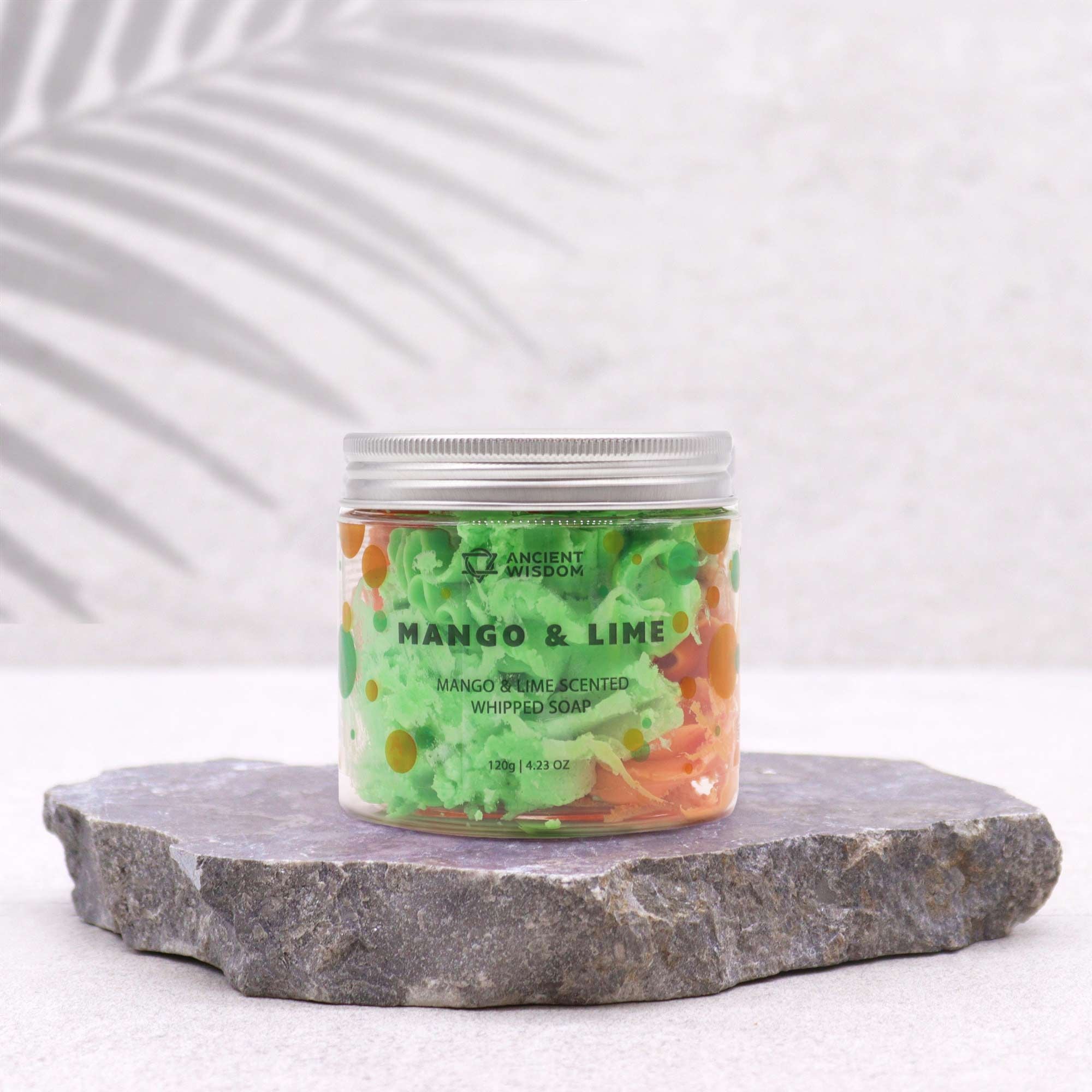 Mango & Lime Whipped Soap 120g 🇬🇧