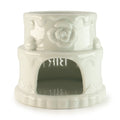Ceramic Cake Oil Burner - HAPPY BIRTHDAY - White 🇬🇧