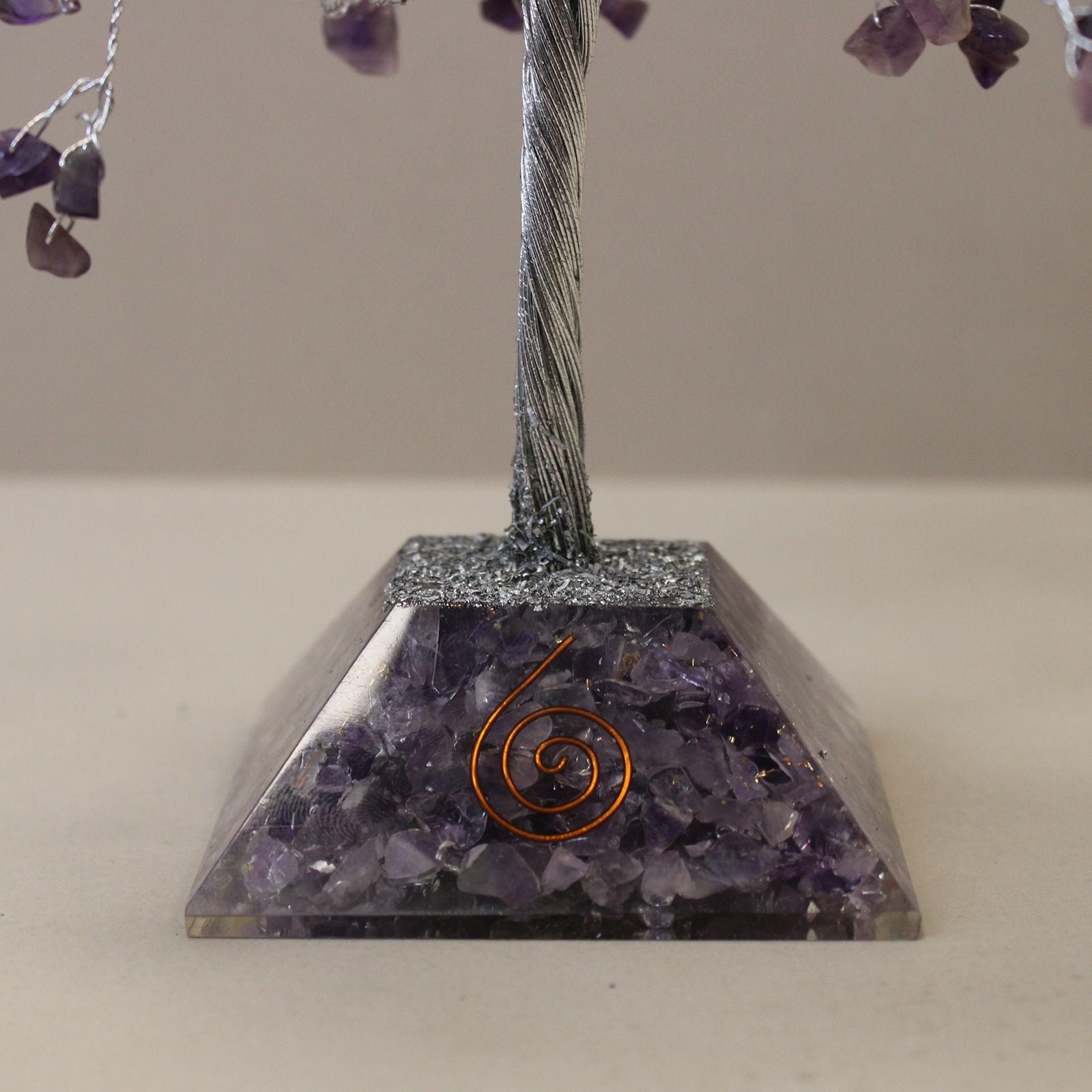 Gemstone Tree with Organite Base - 320 Stone - Amethyst 🇬🇧
