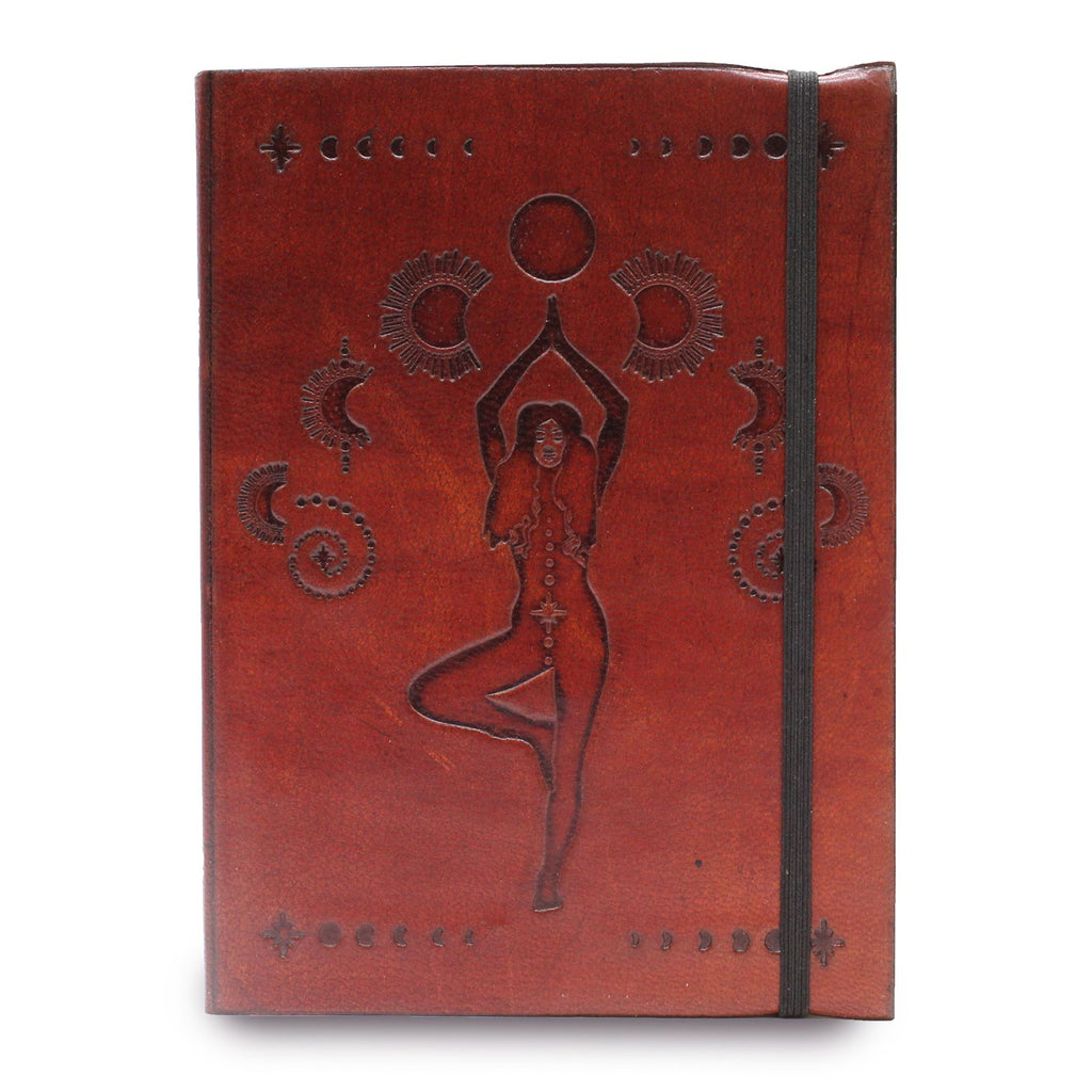 Small Notebook with strap - Cosmic Goddess 🇬🇧