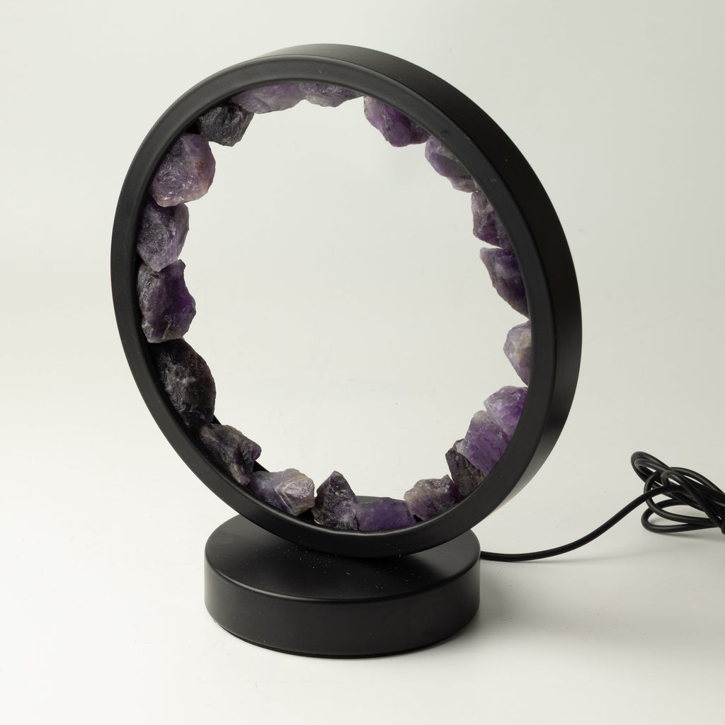 Gemstone Halo Lamp - Zen Spirit  - Amethyst 🇬🇧
