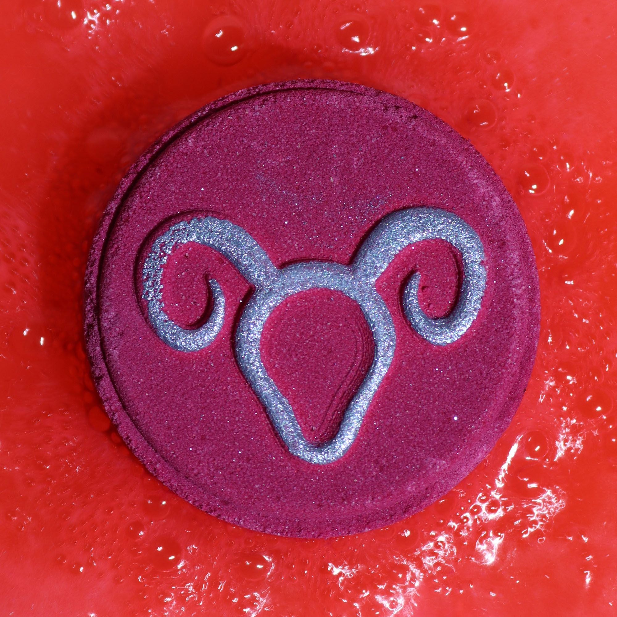 Set of Zodiac Bath Fizzers with Horoscope -  Aries 🇬🇧