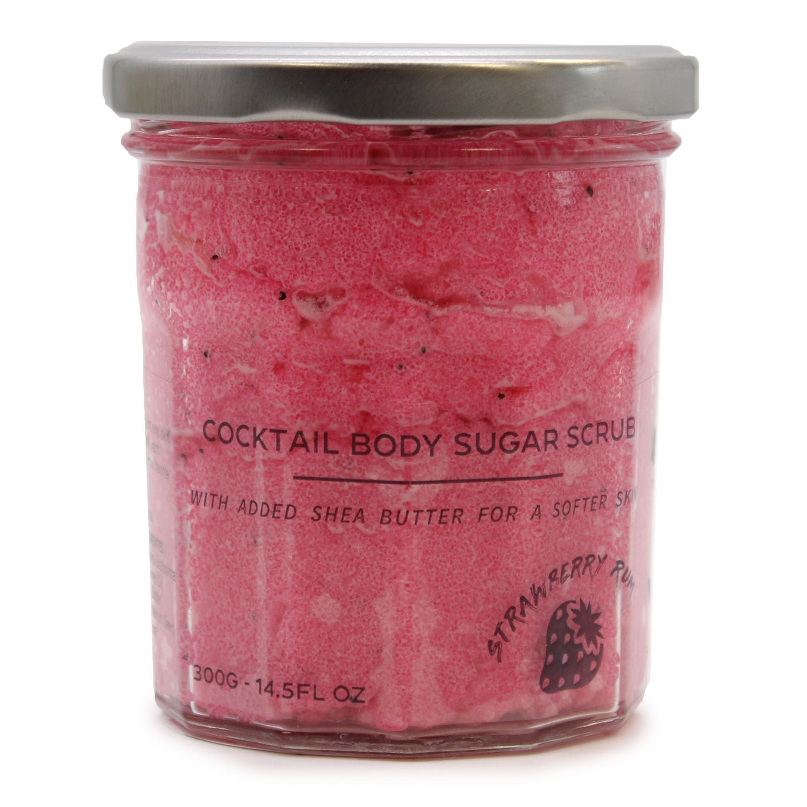 Fragranced Sugar Body Scrub - Strawberry Rum 300g 🇬🇧