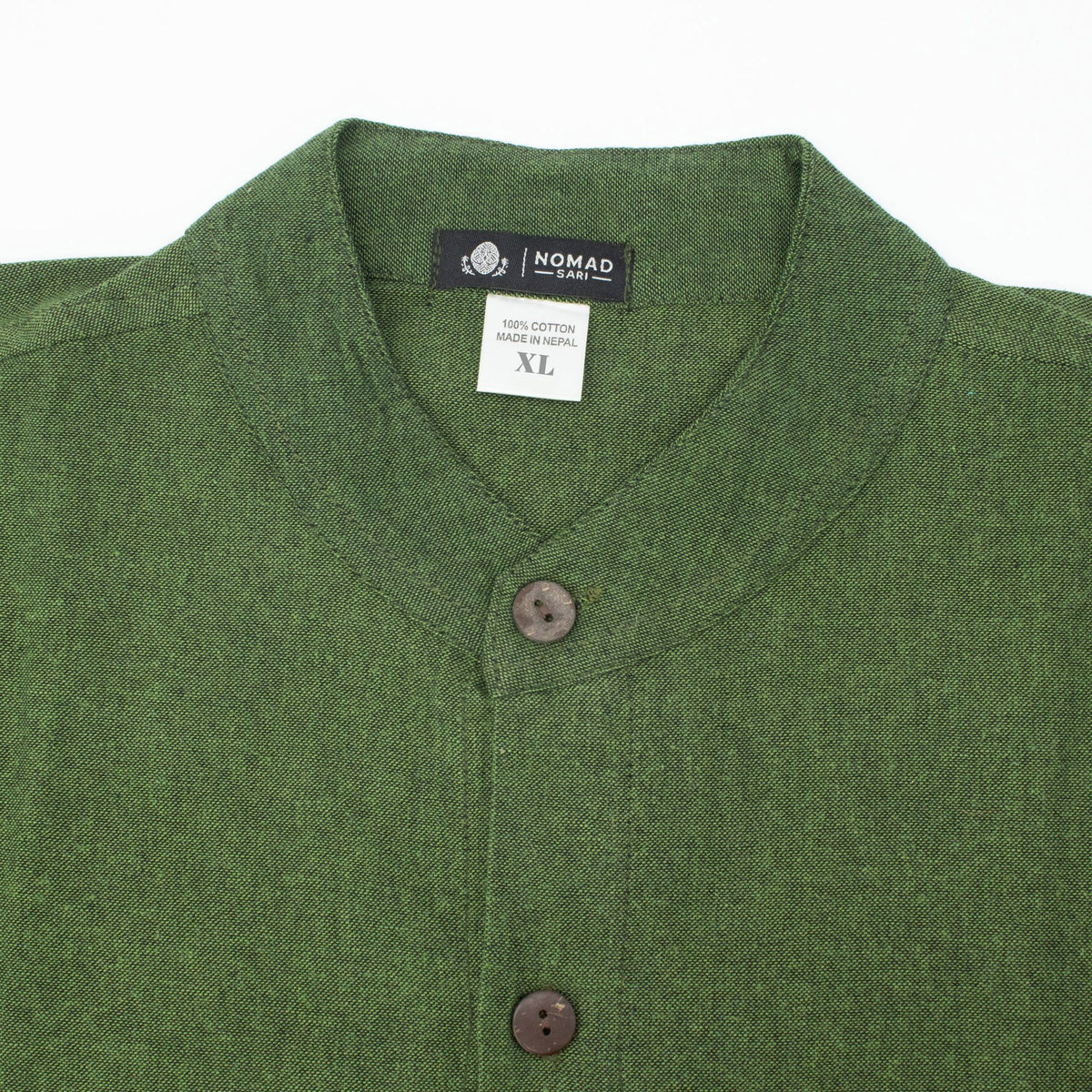 Nomad Sari Kathmandu Shirt - Forest Green - XL 🇬🇧