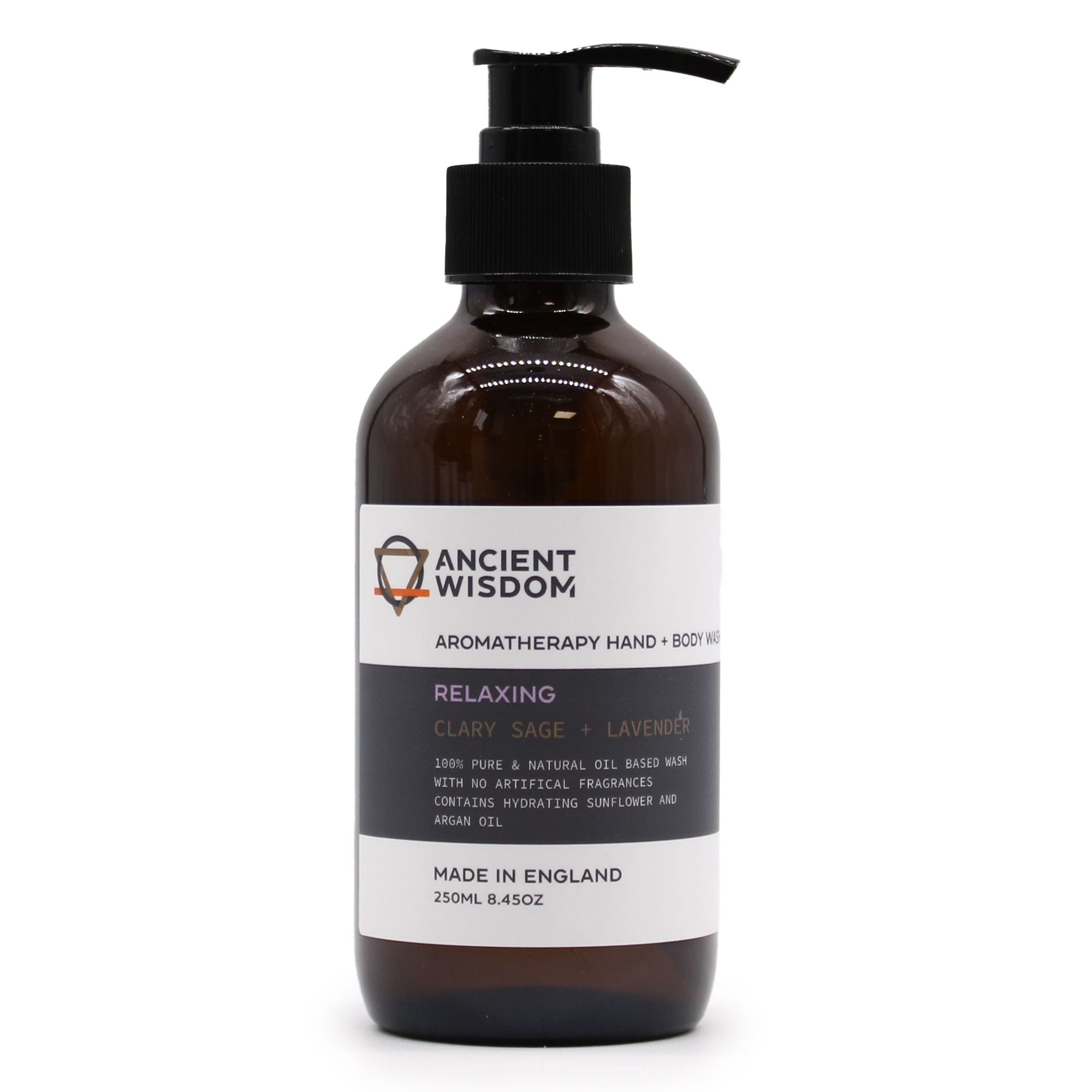 Clary Sage & Lavender Hand & Body Wash 250ml 🇬🇧