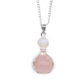 Gemstone Healing Hands Pendant - Rose Quartz 🇬🇧