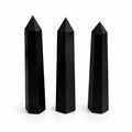 Gemstone Six Face Obelisk Point approx 17cm - Black Tourmaline 🇬🇧