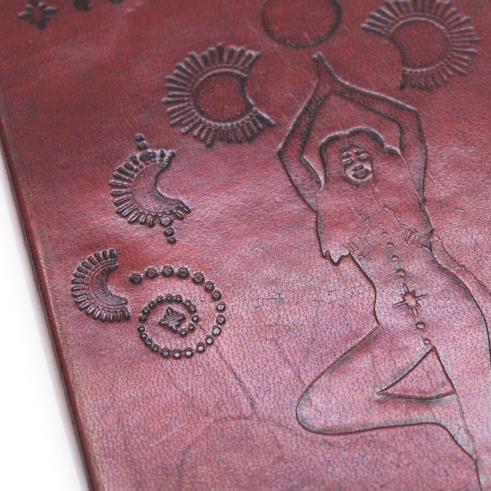 Small Notebook with strap - Cosmic Goddess 🇬🇧