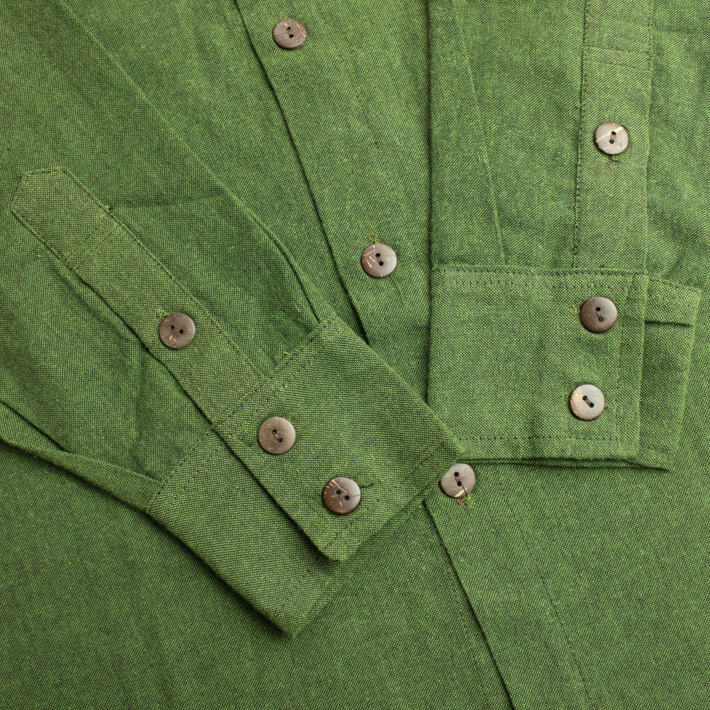 Nomad Sari Kathmandu Shirt - Forest Green - XL 🇬🇧