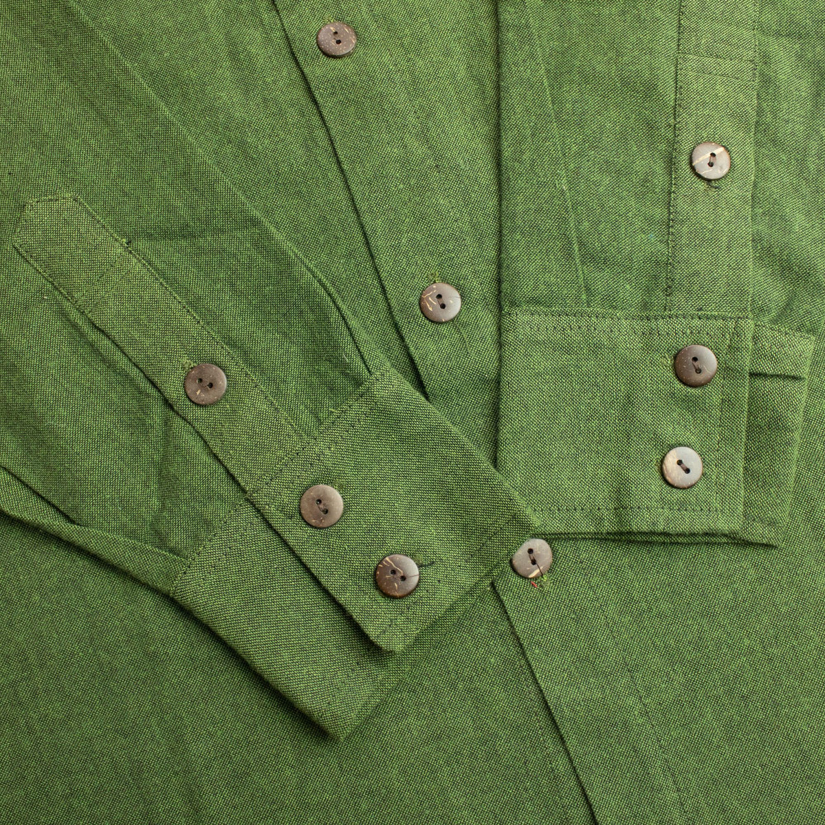 Nomad Sari Kathmandu Shirt - Forest Green - XL 🇬🇧