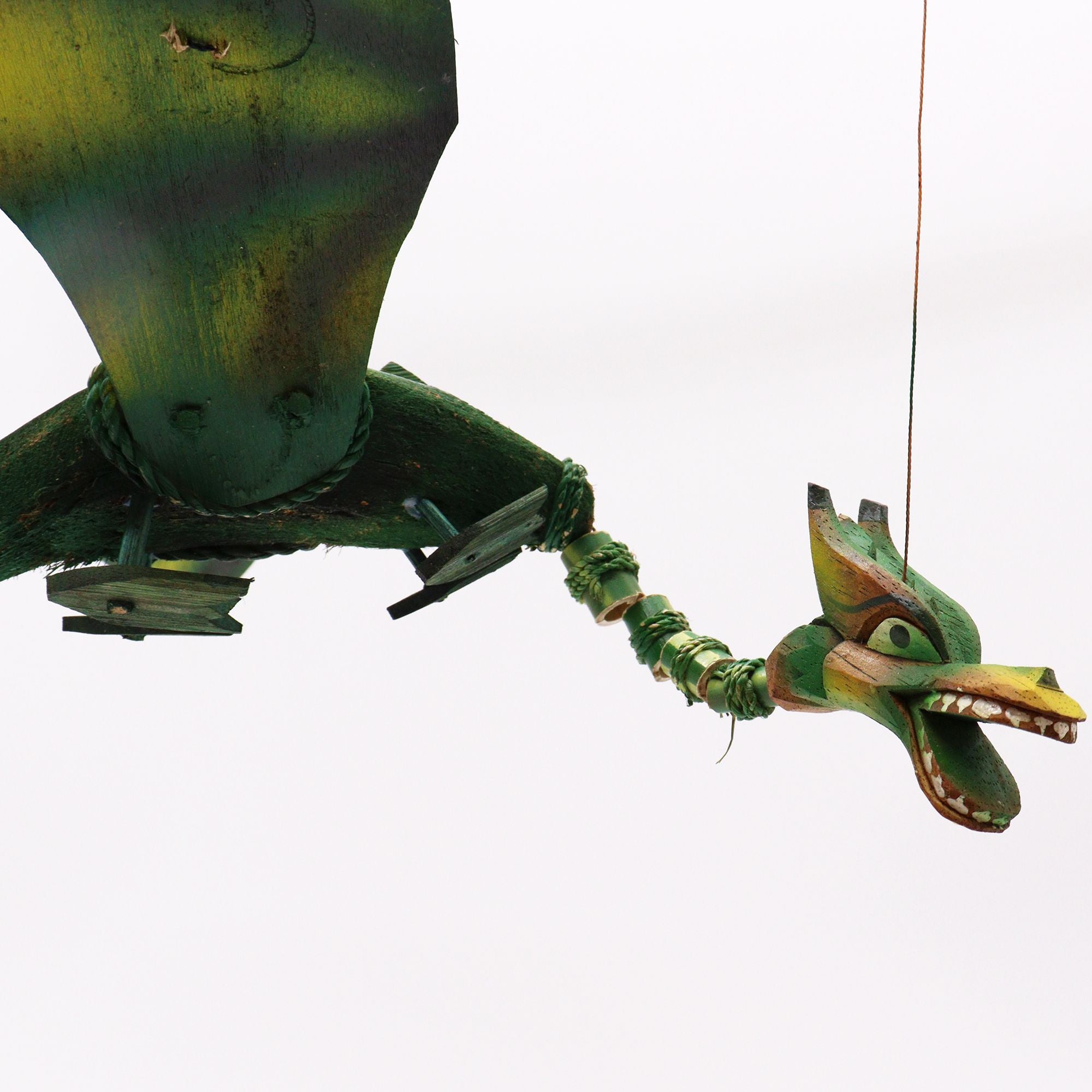 Green Coconut Dragon Mobile 37cm 🇬🇧