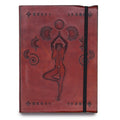 Small Notebook with strap - Cosmic Goddess 🇬🇧
