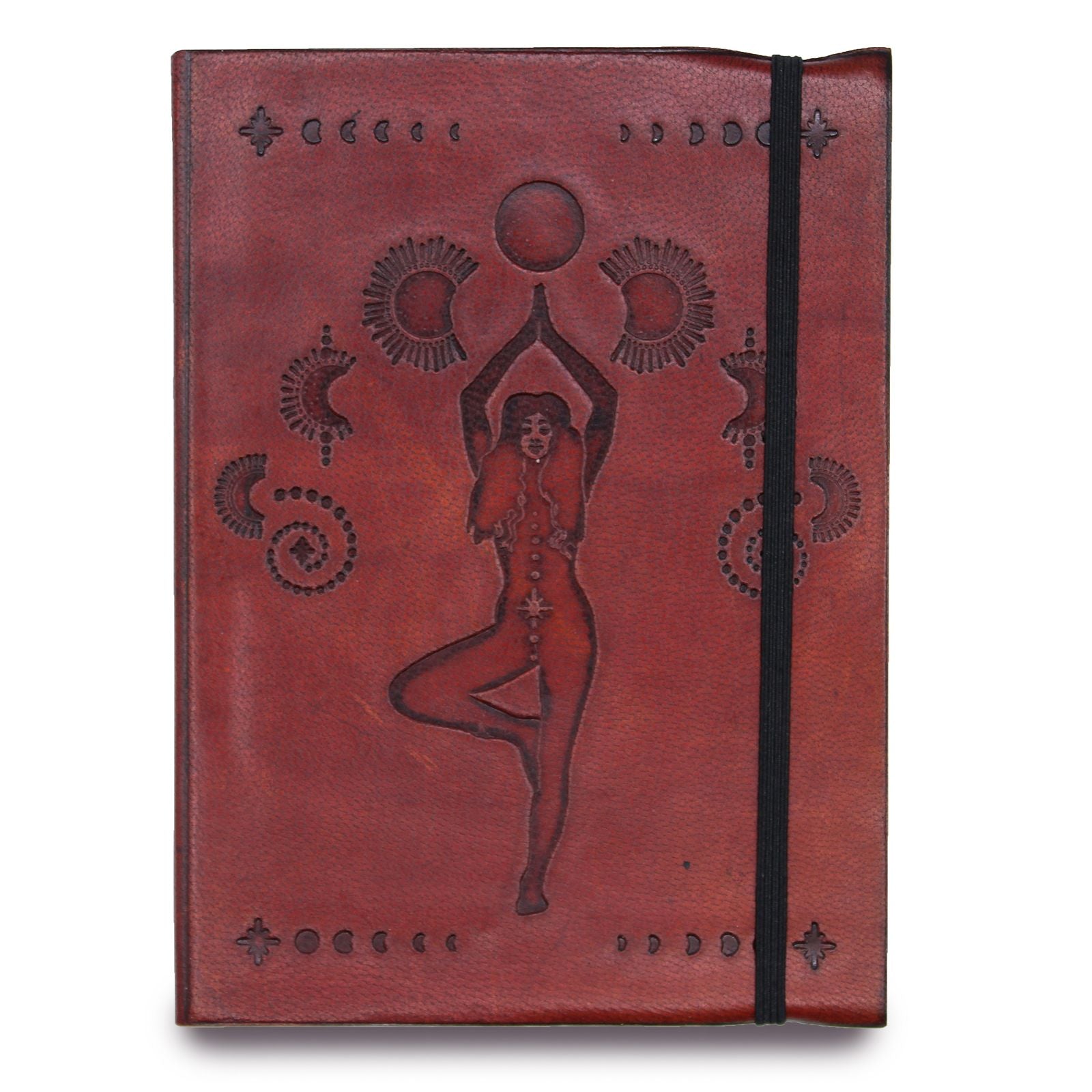 Small Notebook with strap - Cosmic Goddess 🇬🇧