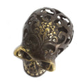 Vintage Brass Skull - Med 🇬🇧