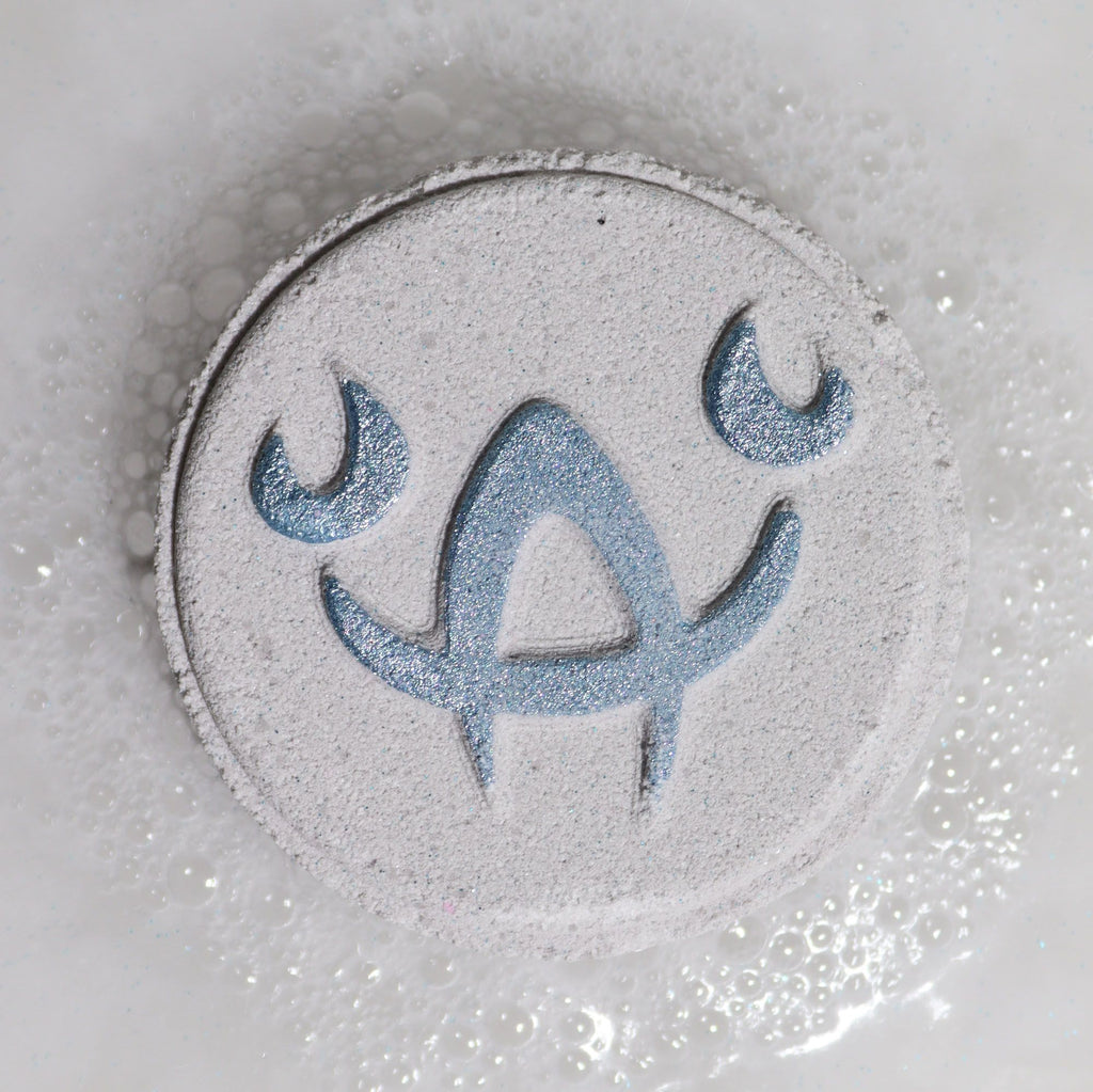 Set of Zodiac Bath Fizzers with Horoscope -  Cancer 🇬🇧