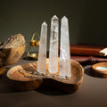 Gemstone Six Face Obelisk Poins approx 17cm - Rock Crystal 🇬🇧