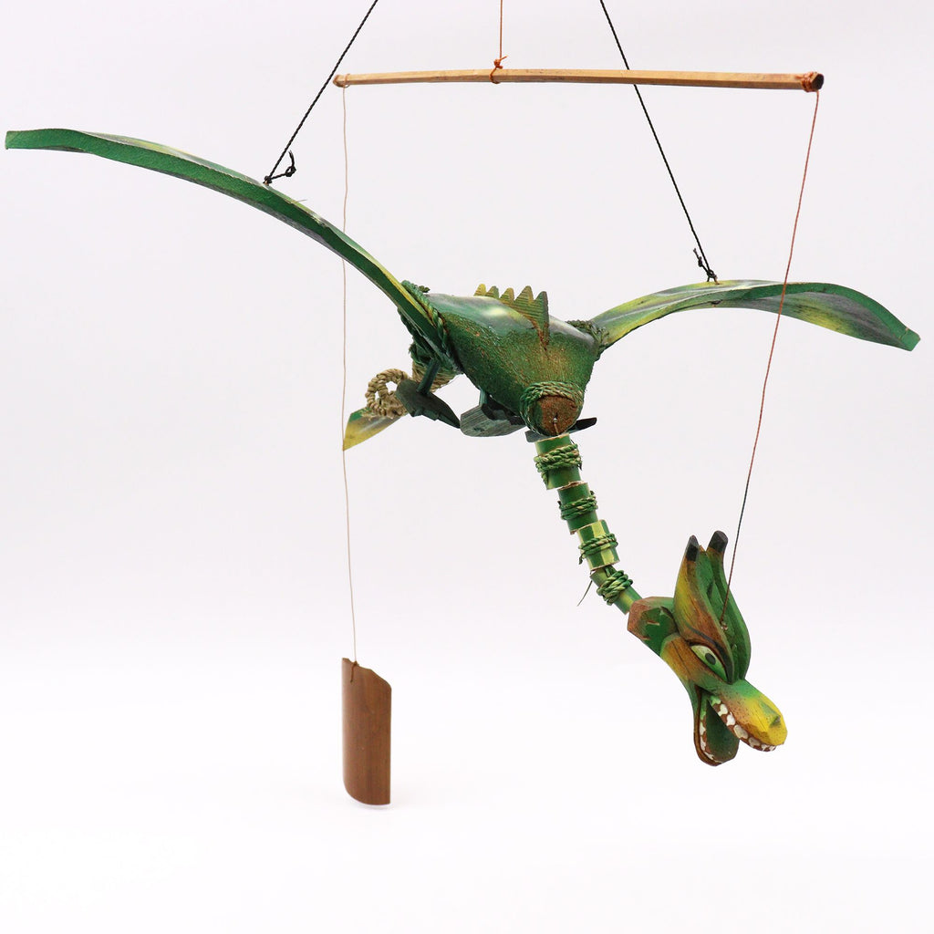 Green Coconut Dragon Mobile 37cm 🇬🇧