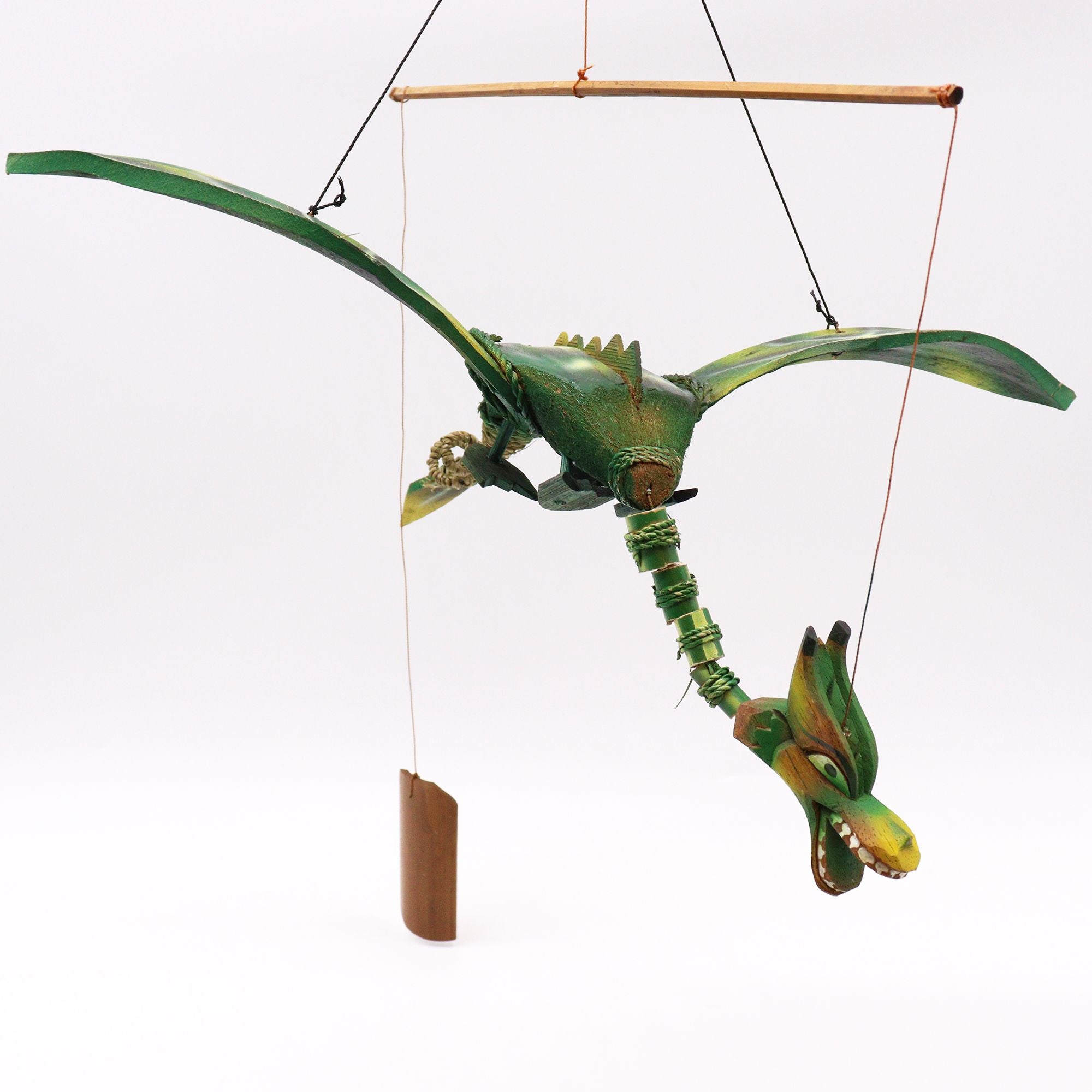Green Coconut Dragon Mobile 37cm 🇬🇧