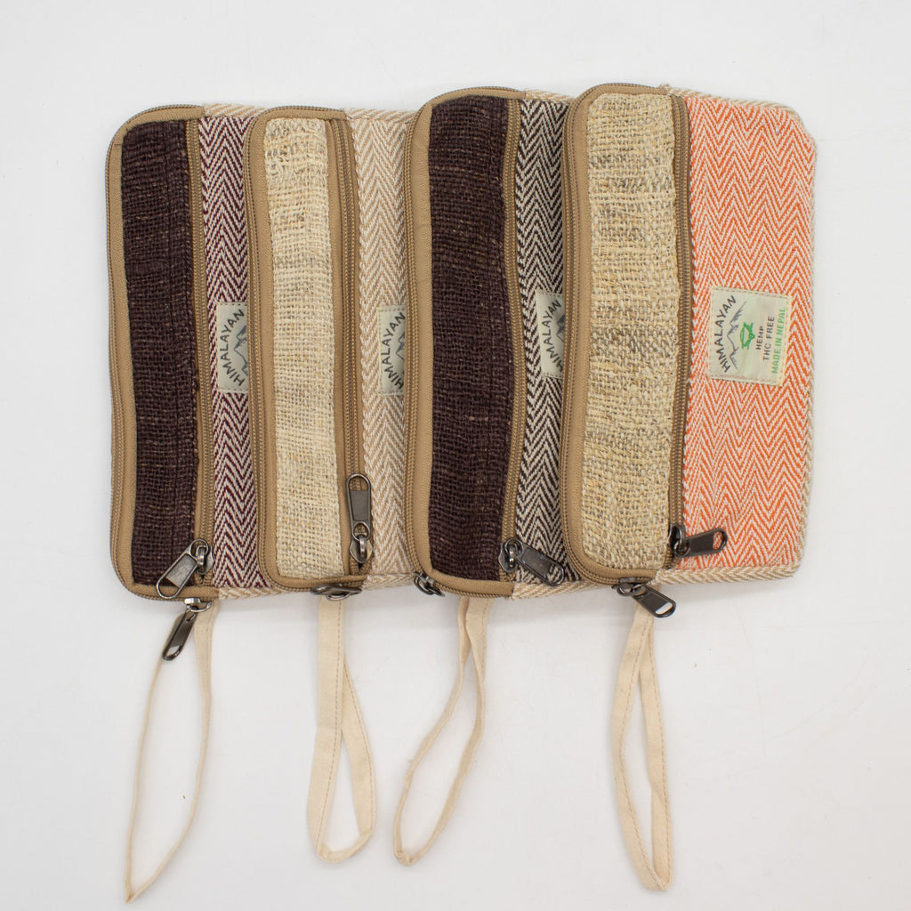 Hemp Phone/Tobacoo/Anything Zip Pouch (assorted) 🇬🇧