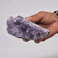 Medium Natural High Grade Amethyst Standing Cluster (approx 350-450gms 7.5-10cm) 🇬🇧