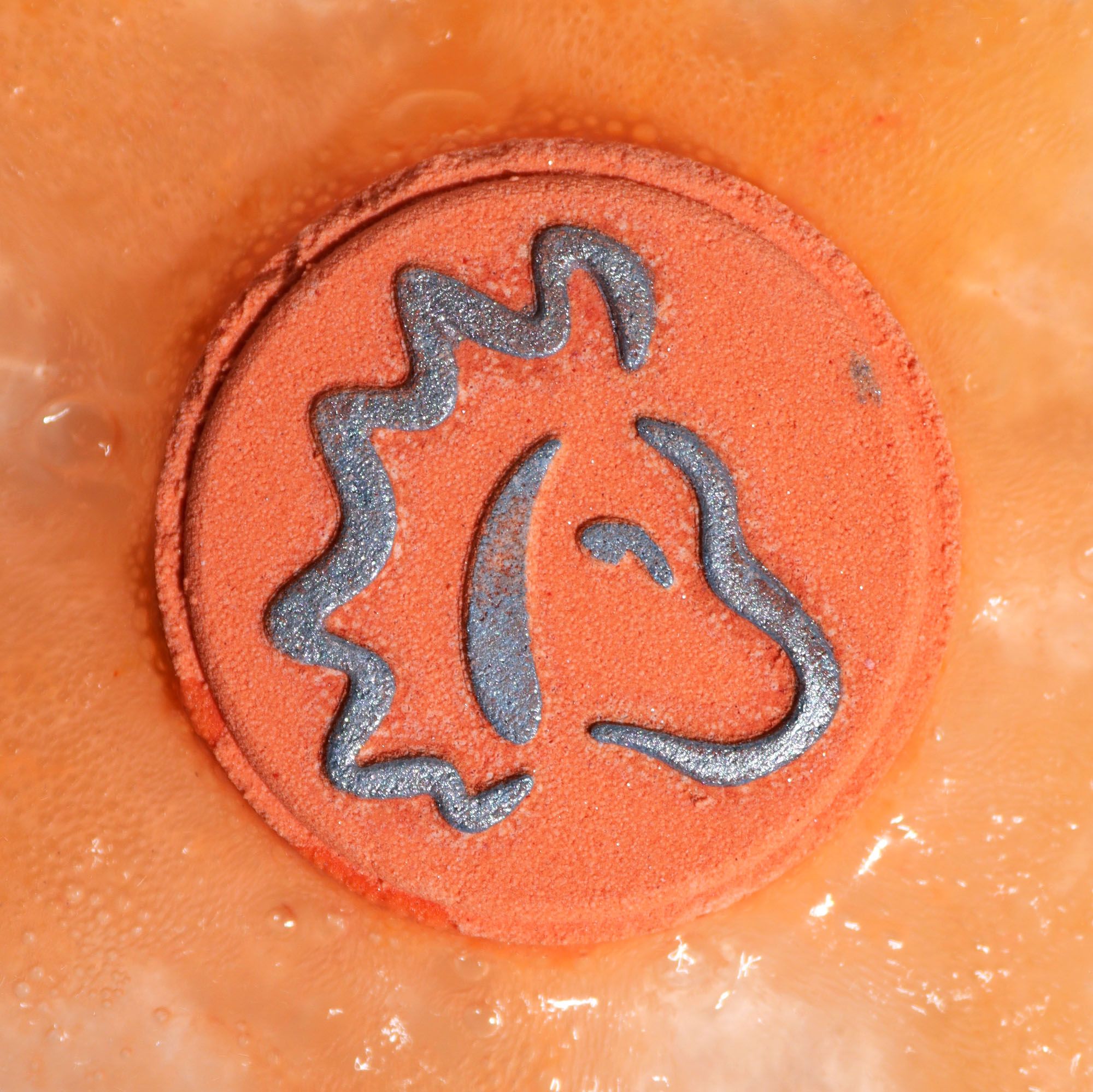 Set of Zodiac Bath Fizzers with Horoscope - Leo 🇬🇧