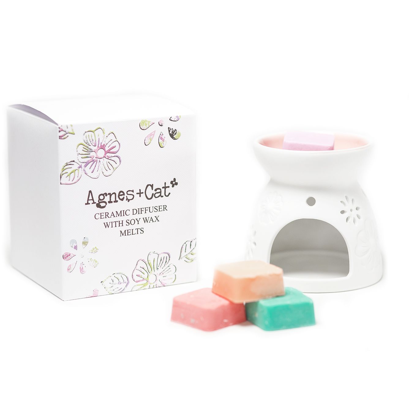 Wax Melter with Four Soy Wax Melts 🇬🇧
