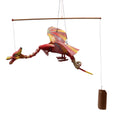Red Coconut Dragon Mobile 37cm 🇬🇧