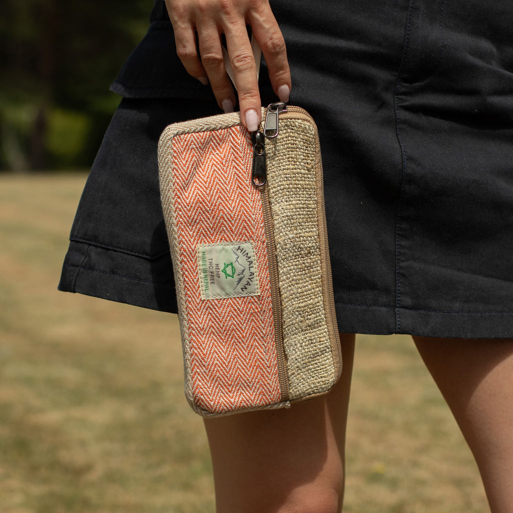 Hemp Phone/Tobacoo/Anything Zip Pouch (assorted) 🇬🇧