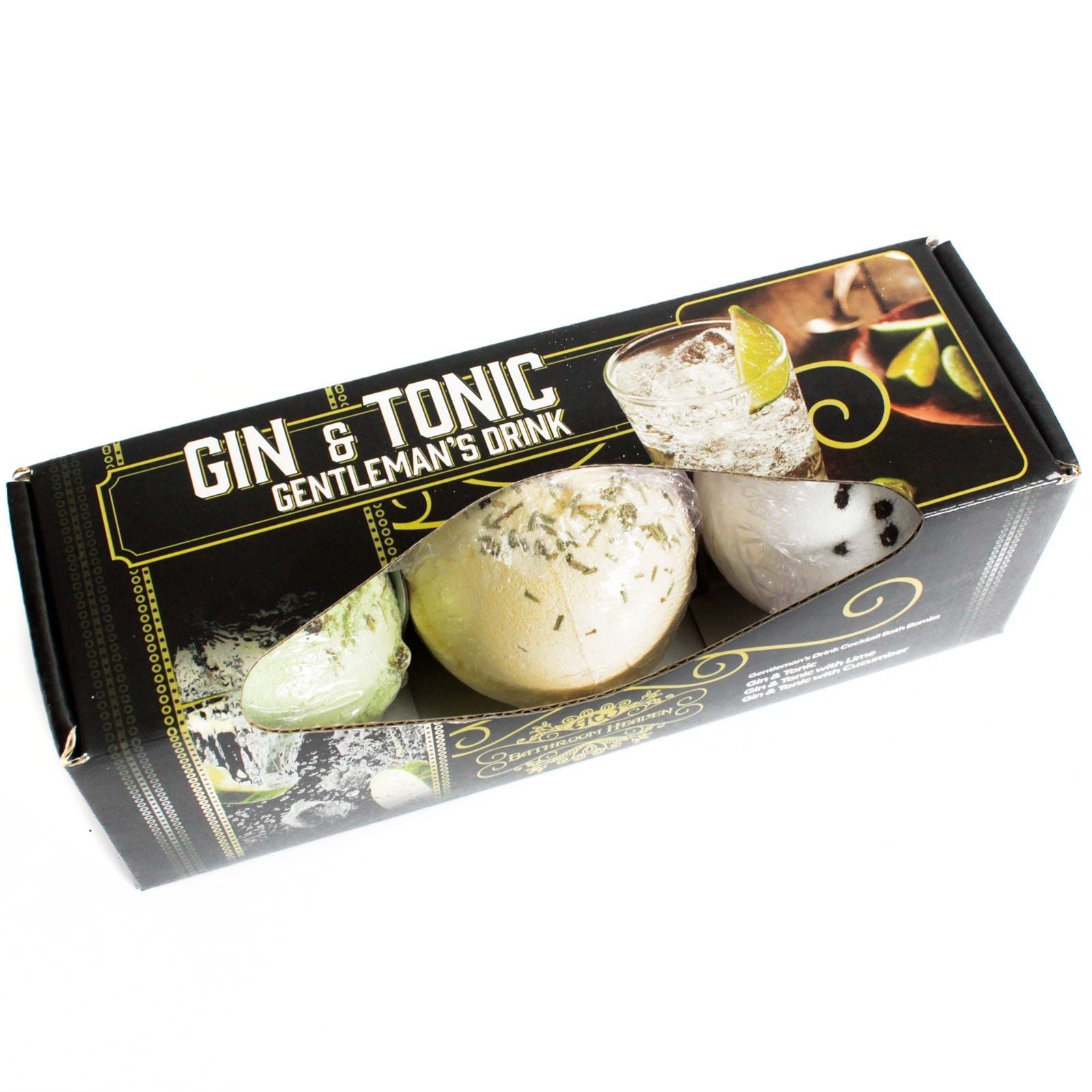 Set of Three Gin & Tonic Bath Bombs 🇬🇧
