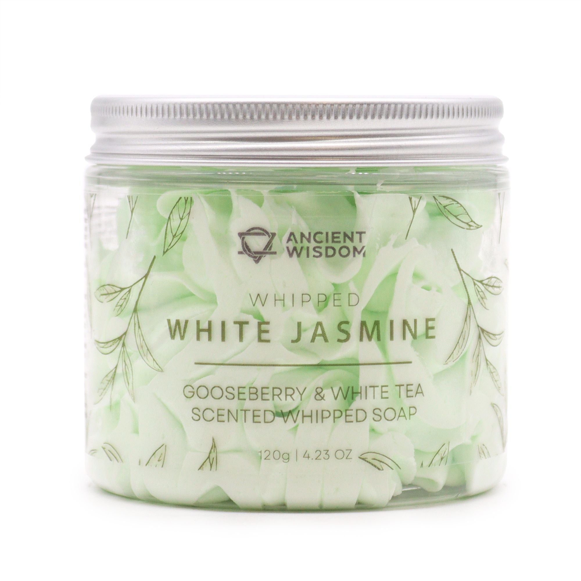 Gooseberry & White Tea Whipped Soap 120g 🇬🇧