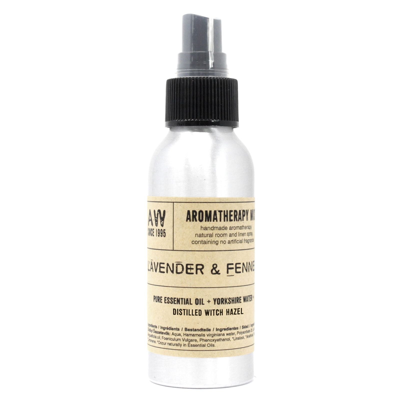 100ml Essential Oil Mist - Lavender & Fennel 🇬🇧