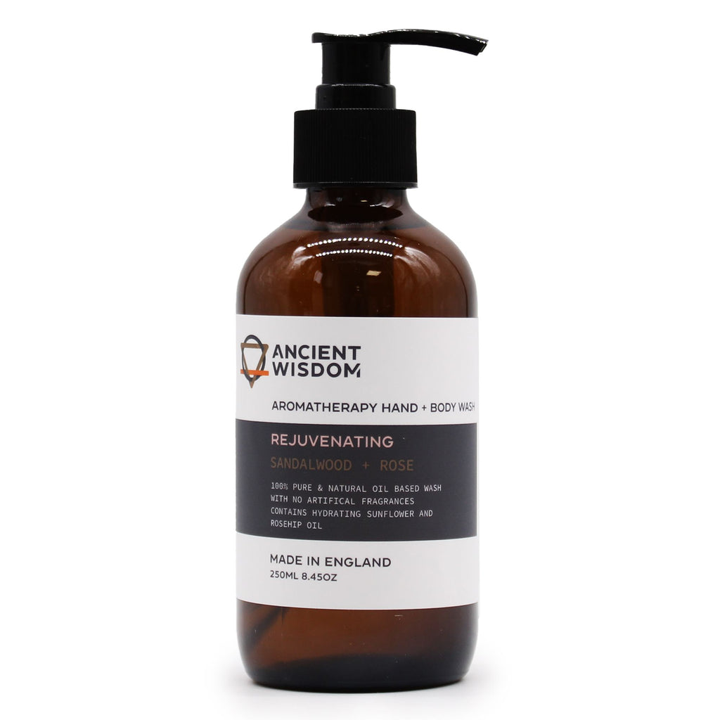 Sandalwood & Rose Hand & Body Wash 250ml 🇬🇧